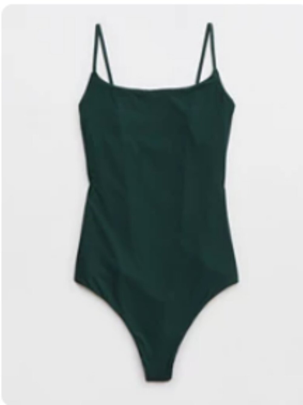 American Eagle  SMOOTHEZ Scoop Bodysuit - XL, Forest Green